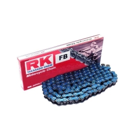 RK Japan 420SB Chain Blue +CL 140 Links