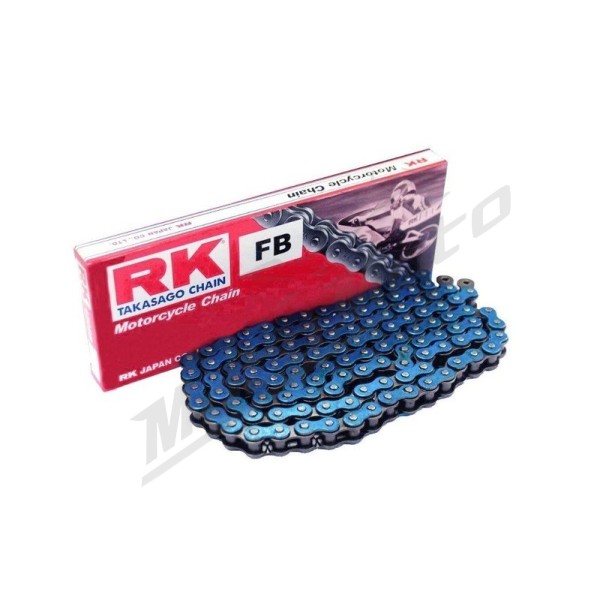 RK Japan 420SB Chain Blue +CL 140 Links