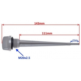 Oil dipstick/ cap CHINESE SCOOTERS M20x2,5