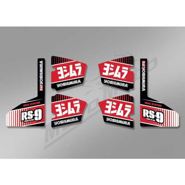YOSHIMURA Stickers Set RS9 Dual
