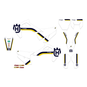 Blackbird set of stickers (veneers) RETRO Husqvarna TC / FC / TE / FE 125-501cc 19-23