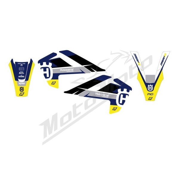 BLACKBIRD Dream 5 Graphic Kit Husqvarna TC 85cc 25
