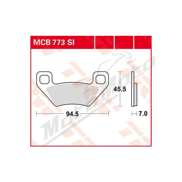 TRW SI Series Sindered Off-Road Brake Pads Arctic Cat / Kymco 250-1000cc 05-20