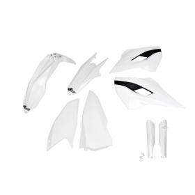 UFO Plastic set with fork guards Husqvarna TE / FE 125-450 15-16