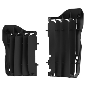 Polisport radiator louvers Honda CRF 450cc 17-20 Black