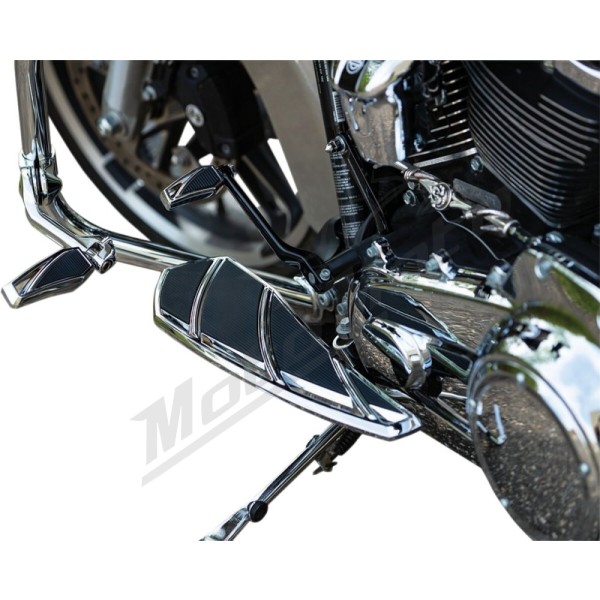 KURYAKYN Phantom Driver Floorboards Harley Davidson FLD / FLHR / FLHRI / FLHX / FLS / FXSTC / FXST 1340/1977 83-24