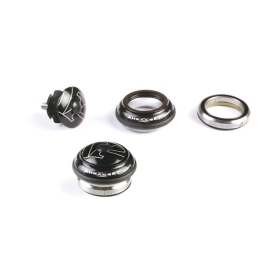 VP COMPONENTS Priekinė vairo kolonėlė aliuminė juoda Ø28,6x41mm