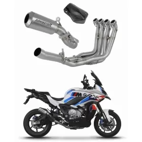 BMW M1000XR 2020-2026 Dominator Full Exhaust System Collector Silencer GPS + dB killer
