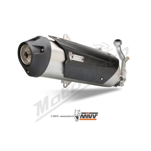 MIVV Urban Full Exhaust System Aprilia / Gilera 125-300cc 00-16