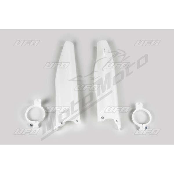 UFO Šakės Plastikai Kawasaki KX / KX F 125-250cc 01-22 Balta