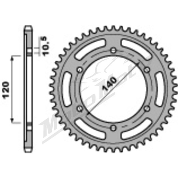 JT/PBR Grandinės komplektas sustiprintas 530Z3 17/39 Suzuki TL 1000R 98-02