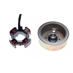 Stator ignition + flywheel MORINI / SUZUKI / TGB 50cc 2T