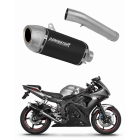 Yamaha YZF R6 2003-2005 Exhaust Silencer Muffler S6 Shorty BLACK + dB killer