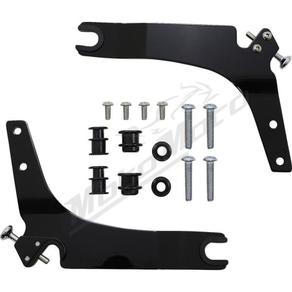 COBRA Detachable Backrest Kit Harley Davidson FLDE / FXBB / FXST / FLSL 1750-1923 18-25