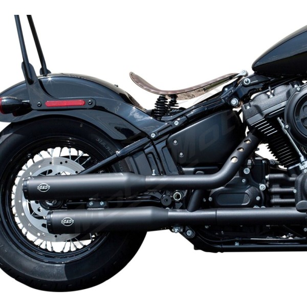 S&S CYCLE Grand National Race Slip-On Mufflers Harley Davidson FLFB / FLFBS / FLSL / FXBB 1750-1923cc 18-23