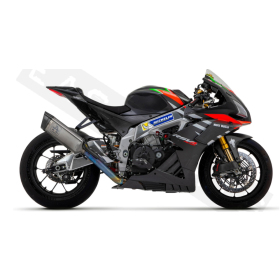 ARROW Pista Titatinis Išmetimo Bakelis Aprilia RSV4 RF 1100 19-20