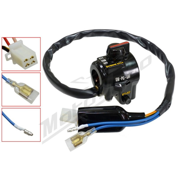 Psychic Right Side Switches Kawasaki KZ / Z1 900cc 73-77