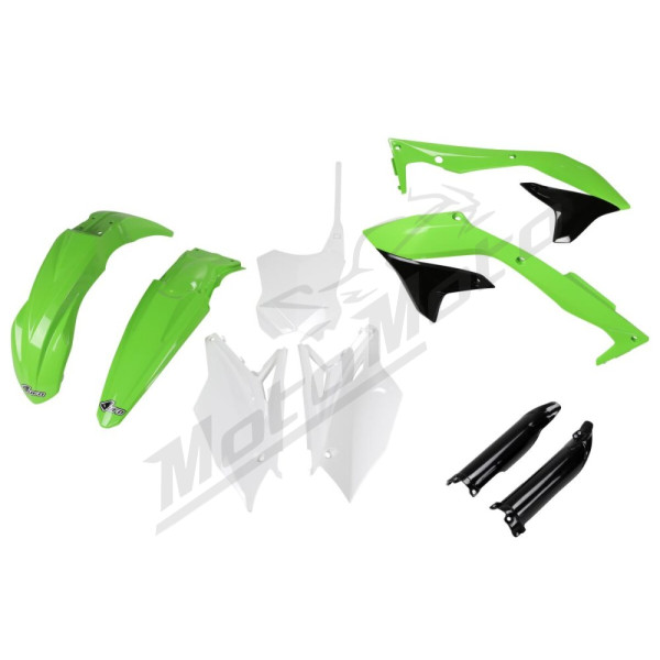 UFO Full Body Replacement Plastic Kit Kawasaki KXF 450cc 18