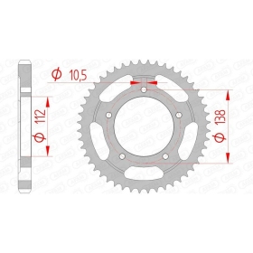 AFAM Steel Standard Rear Sprocket 530 48 teeth YAMAHA YZF-R6 600 99-02