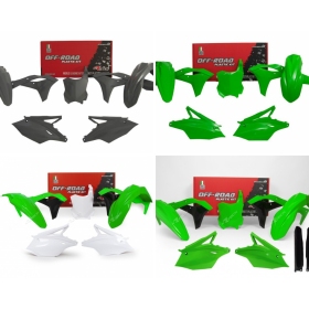 RACETECH Plastikų komplektas KAWASAKI KX 250cc 17-20