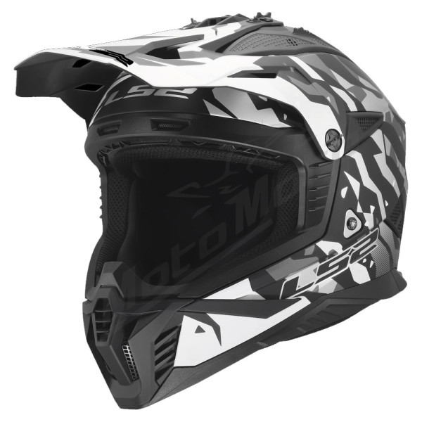 Motocross Helmet LS2 MX708 FAST 2 GROTESK