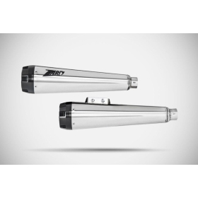 ZARD Conical Slip-Ons Muffles Harley Davidson FXBB / FXBBS / FXLR / FXLRS / FXST 1750-1923cc 18-24
