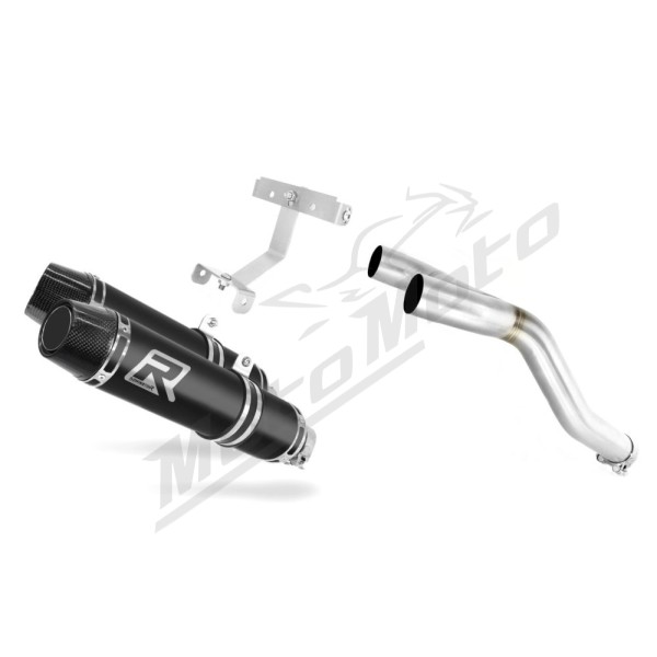 Yamaha FZ6 FAZER S2 2006-2010 Dominator Exhaust Silencer Muffler HP3 BLACK + dB killer