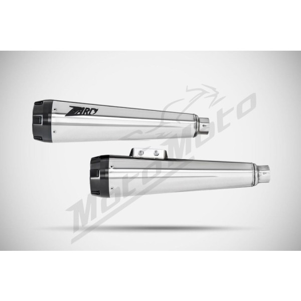 ZARD Conical Slip-Ons Muffles Harley Davidson FXBB / FXBBS / FXLR / FXLRS / FXST 1750-1923cc 18-24