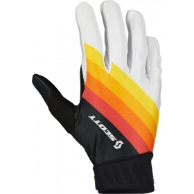 Scott 450 Prospect Yellow /Red /White /Black OFFROAD / MTB gloves