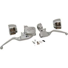 DRAG SPECIALTIES Handlebar Control Kit with Mechanical Clutch Harley Davidson FLDE / FLFB / FLFBS / FLHC 1690-1923cc 15-24