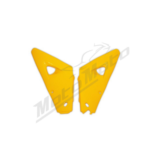Ufo radiator caps Husqvarna CR / WR / TC / TE 125-570cc 00-05 Yellow