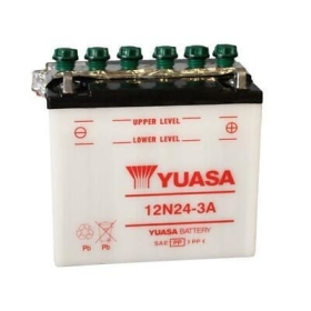 YUASA Battery without Acid Pack - 12N24-3A 12V 25.3Ah