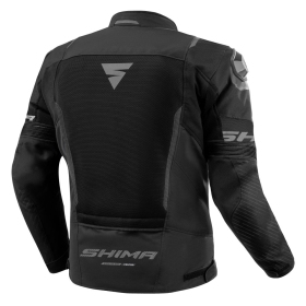 SHIMA SOLID 2.0 MEN VENT Textile Jacket Black