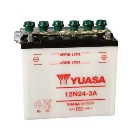 YUASA Battery without Acid Pack - 12N24-3A 12V 25.3Ah