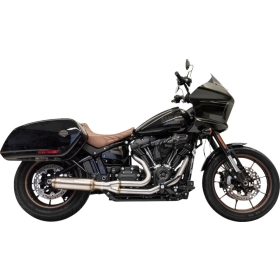 BASSANI XHAUST 2-into-1 Stainless Exhaust System with 4" Muffler Harley Davidson FLSB / FXLRST 1750-1923cc 2018-2024