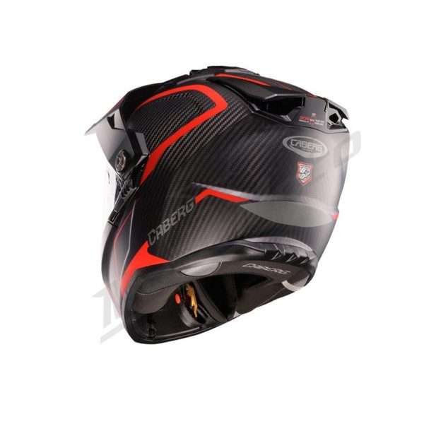 Offroad Helmet Caberg Duosport Dual Tanami Carbon/Red