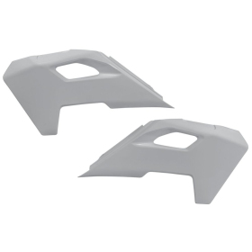 UFO Gray Radiator Covers For Husqvarna FC / FE / FX / TC / TE / TX 125-501cc 23-25