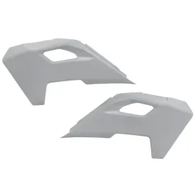 UFO Gray Radiator Covers For Husqvarna FC / FE / FX / TC / TE / TX 125-501cc 23-25