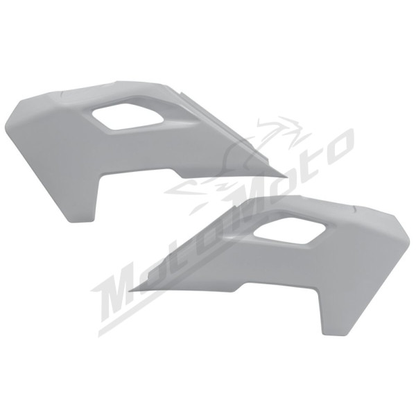 UFO Gray Radiator Covers For Husqvarna FC / FE / FX / TC / TE / TX 125-501cc 23-25