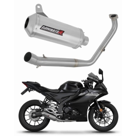 Yamaha YZF R125 2021-2024 (Euro 5) Dominator Full Exhaust System OV G2 + dB killer