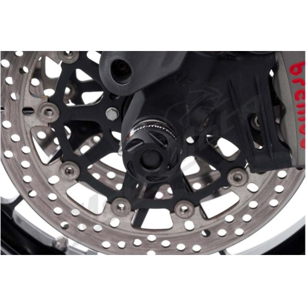SW-MOTECH Front Axle Slider Set KTM Duke / Super Duke 790-1290 16-23