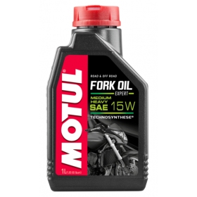 Amortizatorių alyva pusiau sintetinė MOTUL FORK OIL EXPERT MEDIUM HEAVY 15W - 1L