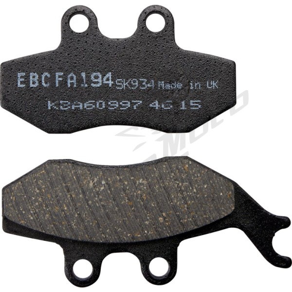 EBC Organic Base "FA" Brake Pads AJP / APRILIA / BETA / DERBI / GAS GAS / GENERIC / KEEWAY / KYMCO / MBK / MK / PEUGEOT / VESPA / YAMAHA  50-200cc 92->