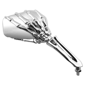 V PARTS Skeleton universalus veidrodėlis M10 chromuotas (1 vnt.)