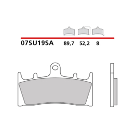 Brambo KH188 Brake Pads Kawasaki / Suzuki 600-1600cc 94-07