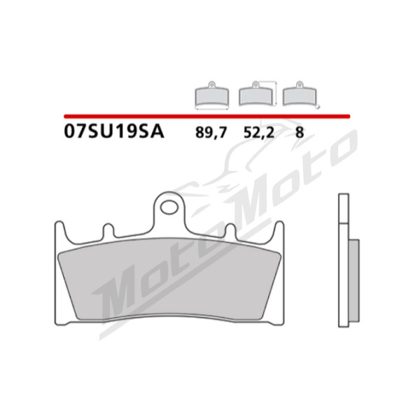 Brambo KH188 Brake Pads Kawasaki / Suzuki 600-1600cc 94-07