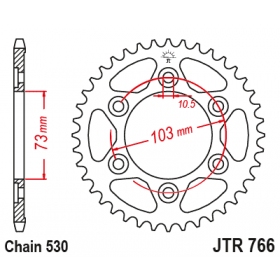 Rear sprocket JTR766