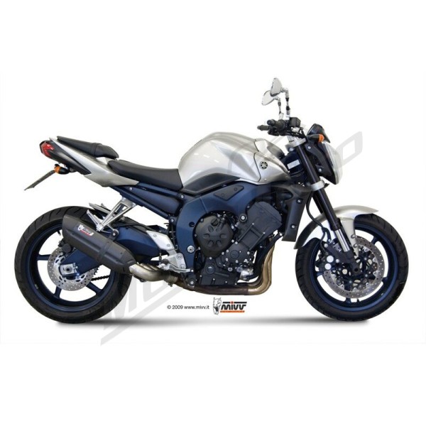 MIVV SUONO Steel Black Slip-On Yamaha FZ1 Fazer 1000 06-12