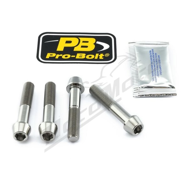 PRO BOLT Titanium Brake Caliper Mount Kit Aprilia / Ducati / KTM 660-1262cc 04-25