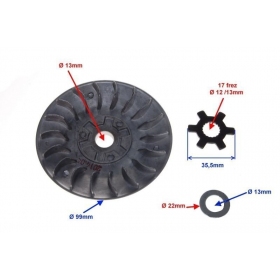 Front variator pulley MINARELLI 50cc 2T